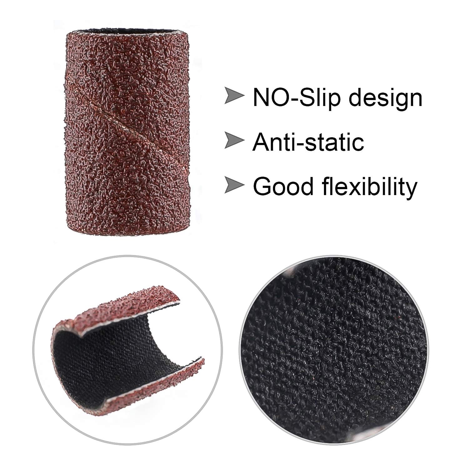 Nail Drill Sanding Band Machine Replacement Bits Pedicure Tool (10 Pcs Set) Nail Drill Sanding Band Machine Replacement Bits Pedicure Tool (10 Pcs Set)